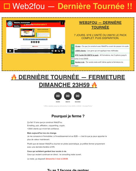 Variant A · Design Anniversaire 2023